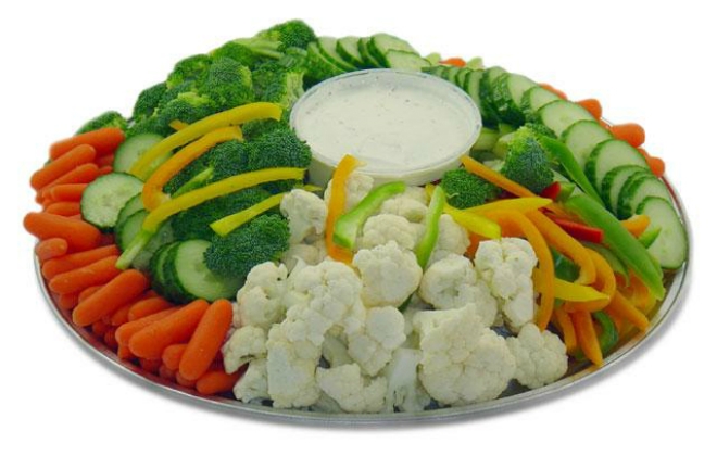Ăn nhiều rau xanh tốt cho tiêu hóa, giúp bạn giảm cân. Ảnh: N.D
